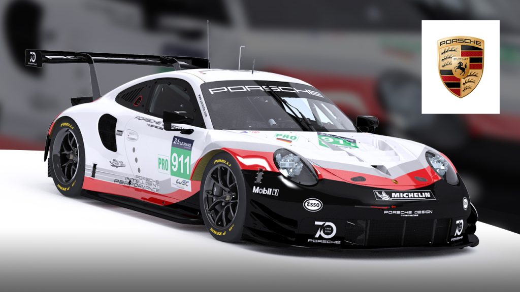 Porsche 911 RSR GTE iRacing Setup for Adelaide — GTE SPRINT