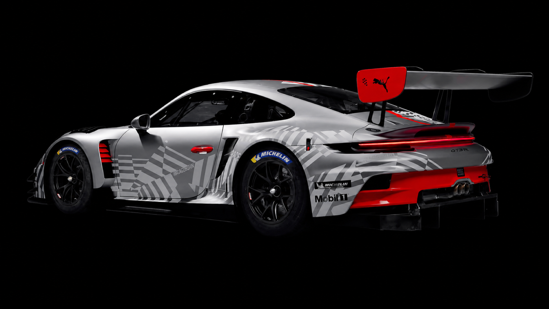 Porsche 911 GT3 R race car